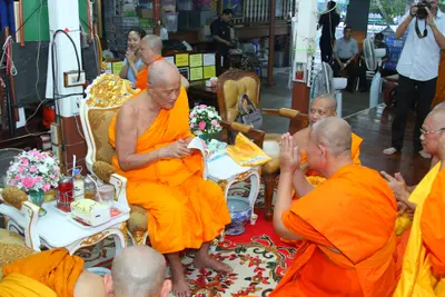 ประมวลภาพพิธีไหว้ครูบูรพาจารย์ วัดจุฬามณี ปี ๒๕๖๐