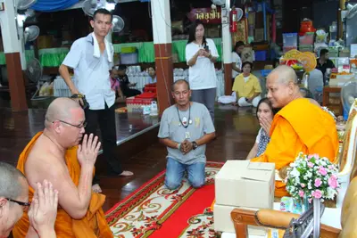 ประมวลภาพพิธีไหว้ครูบูรพาจารย์ วัดจุฬามณี ปี ๒๕๖๐