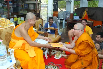 ประมวลภาพพิธีไหว้ครูบูรพาจารย์ วัดจุฬามณี ปี ๒๕๖๐
