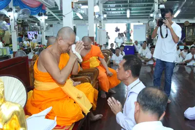ประมวลภาพพิธีไหว้ครูบูรพาจารย์ วัดจุฬามณี ปี ๒๕๖๐