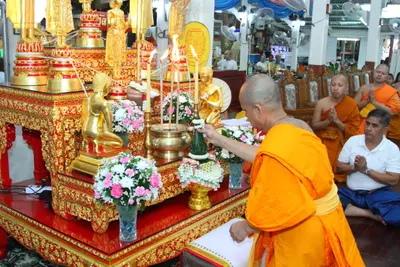 ประมวลภาพพิธีไหว้ครูบูรพาจารย์ วัดจุฬามณี ปี ๒๕๖๐