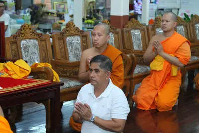 ประมวลภาพพิธีไหว้ครูบูรพาจารย์ วัดจุฬามณี ปี ๒๕๖๐