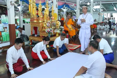 ประมวลภาพพิธีไหว้ครูบูรพาจารย์ วัดจุฬามณี ปี ๒๕๖๐
