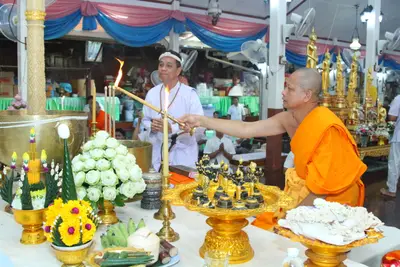ประมวลภาพพิธีไหว้ครูบูรพาจารย์ วัดจุฬามณี ปี ๒๕๖๐