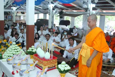 ประมวลภาพพิธีไหว้ครูบูรพาจารย์ วัดจุฬามณี ปี ๒๕๖๐