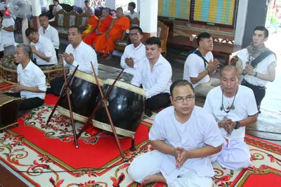 ประมวลภาพพิธีไหว้ครูบูรพาจารย์ วัดจุฬามณี ปี ๒๕๖๐