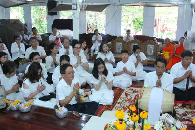 ประมวลภาพพิธีไหว้ครูบูรพาจารย์ วัดจุฬามณี ปี ๒๕๖๐