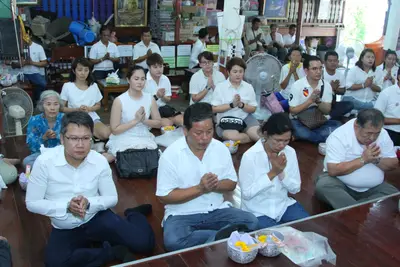 ประมวลภาพพิธีไหว้ครูบูรพาจารย์ วัดจุฬามณี ปี ๒๕๖๐