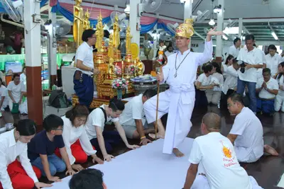 ประมวลภาพพิธีไหว้ครูบูรพาจารย์ วัดจุฬามณี ปี ๒๕๖๐
