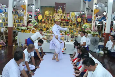 ประมวลภาพพิธีไหว้ครูบูรพาจารย์ วัดจุฬามณี ปี ๒๕๖๐