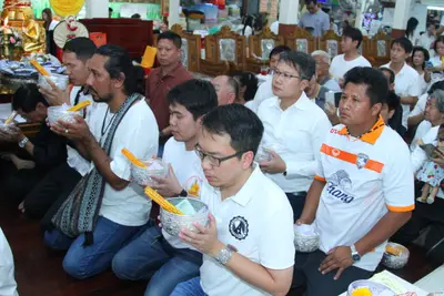 ประมวลภาพพิธีไหว้ครูบูรพาจารย์ วัดจุฬามณี ปี ๒๕๖๐