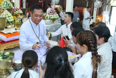 ประมวลภาพพิธีไหว้ครูบูรพาจารย์ วัดจุฬามณี ปี ๒๕๖๐