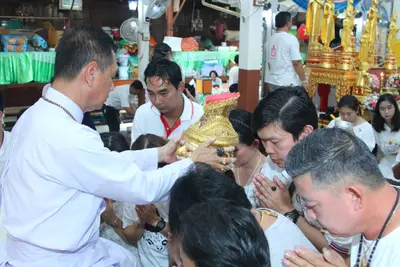 ประมวลภาพพิธีไหว้ครูบูรพาจารย์ วัดจุฬามณี ปี ๒๕๖๐
