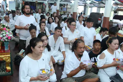 ประมวลภาพพิธีไหว้ครูบูรพาจารย์ วัดจุฬามณี ปี ๒๕๖๐