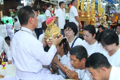 ประมวลภาพพิธีไหว้ครูบูรพาจารย์ วัดจุฬามณี ปี ๒๕๖๐
