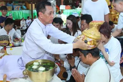 ประมวลภาพพิธีไหว้ครูบูรพาจารย์ วัดจุฬามณี ปี ๒๕๖๐