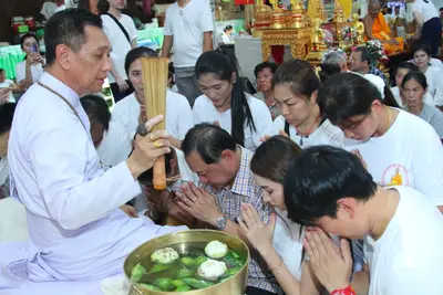 ประมวลภาพพิธีไหว้ครูบูรพาจารย์ วัดจุฬามณี ปี ๒๕๖๐