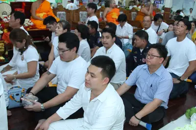 ประมวลภาพพิธีไหว้ครูบูรพาจารย์ วัดจุฬามณี ปี ๒๕๖๐