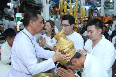 ประมวลภาพพิธีไหว้ครูบูรพาจารย์ วัดจุฬามณี ปี ๒๕๖๐