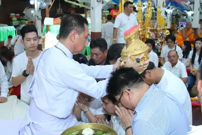 ประมวลภาพพิธีไหว้ครูบูรพาจารย์ วัดจุฬามณี ปี ๒๕๖๐