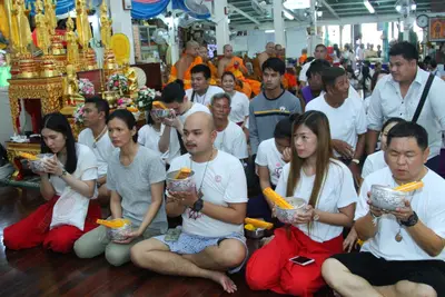 ประมวลภาพพิธีไหว้ครูบูรพาจารย์ วัดจุฬามณี ปี ๒๕๖๐