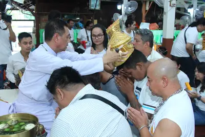 ประมวลภาพพิธีไหว้ครูบูรพาจารย์ วัดจุฬามณี ปี ๒๕๖๐