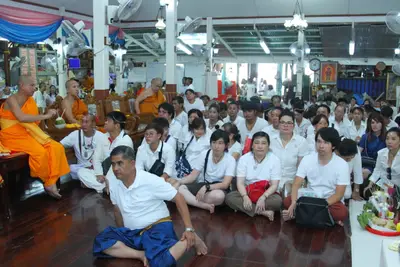 ประมวลภาพพิธีไหว้ครูบูรพาจารย์ วัดจุฬามณี ปี ๒๕๖๐