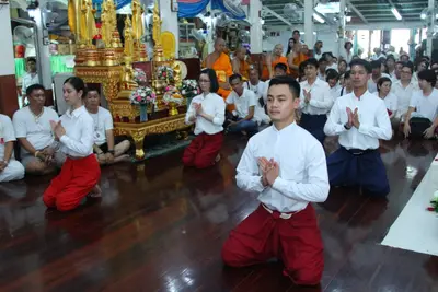 ประมวลภาพพิธีไหว้ครูบูรพาจารย์ วัดจุฬามณี ปี ๒๕๖๐