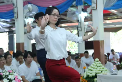 ประมวลภาพพิธีไหว้ครูบูรพาจารย์ วัดจุฬามณี ปี ๒๕๖๐