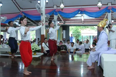 ประมวลภาพพิธีไหว้ครูบูรพาจารย์ วัดจุฬามณี ปี ๒๕๖๐