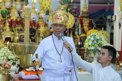 ประมวลภาพพิธีไหว้ครูบูรพาจารย์ วัดจุฬามณี ปี ๒๕๖๐