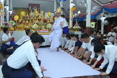 ประมวลภาพพิธีไหว้ครูบูรพาจารย์ วัดจุฬามณี ปี ๒๕๖๐