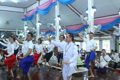 ประมวลภาพพิธีไหว้ครูบูรพาจารย์ วัดจุฬามณี ปี ๒๕๖๐