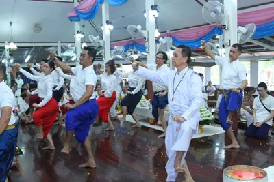 ประมวลภาพพิธีไหว้ครูบูรพาจารย์ วัดจุฬามณี ปี ๒๕๖๐