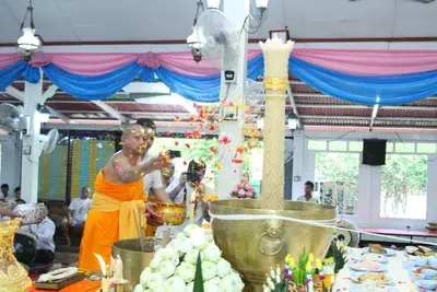 ประมวลภาพพิธีไหว้ครูบูรพาจารย์ วัดจุฬามณี ปี ๒๕๖๐