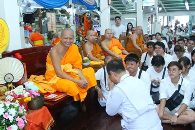 ประมวลภาพพิธีไหว้ครูบูรพาจารย์ วัดจุฬามณี ปี ๒๕๖๐