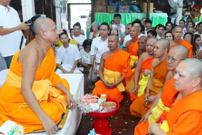 ประมวลภาพพิธีไหว้ครูบูรพาจารย์ วัดจุฬามณี ปี ๒๕๖๐