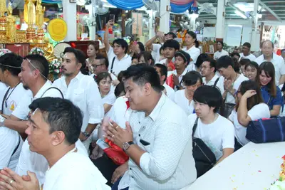 ประมวลภาพพิธีไหว้ครูบูรพาจารย์ วัดจุฬามณี ปี ๒๕๖๐