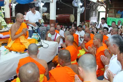 ประมวลภาพพิธีไหว้ครูบูรพาจารย์ วัดจุฬามณี ปี ๒๕๖๐