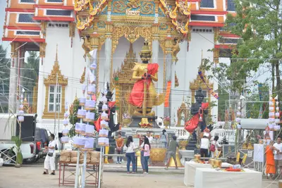ประมวลภาพพิธีสวดนพเคราะห์ วัดจุฬามณี ปี ๒๕๖๑