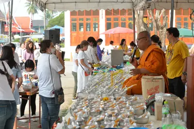 ประมวลภาพพิธีสวดนพเคราะห์ วัดจุฬามณี ปี ๒๕๖๑