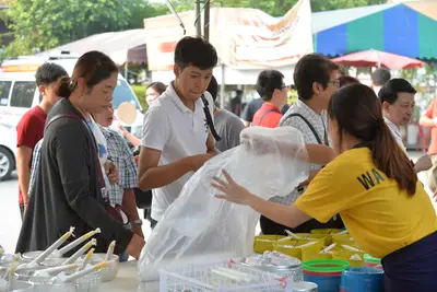 ประมวลภาพพิธีสวดนพเคราะห์ วัดจุฬามณี ปี ๒๕๖๑