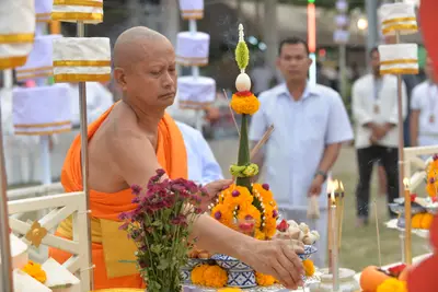 ประมวลภาพพิธีสวดนพเคราะห์ วัดจุฬามณี ปี ๒๕๖๑