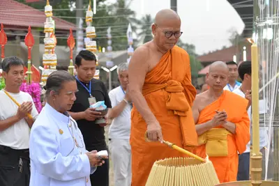 ประมวลภาพพิธีสวดนพเคราะห์ วัดจุฬามณี ปี ๒๕๖๑