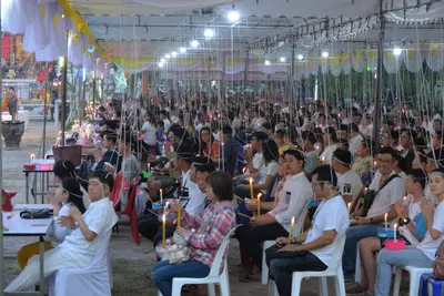 ประมวลภาพพิธีสวดนพเคราะห์ วัดจุฬามณี ปี ๒๕๖๑