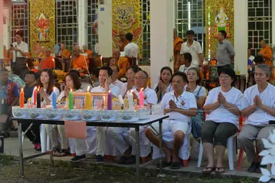 ประมวลภาพพิธีสวดนพเคราะห์ วัดจุฬามณี ปี ๒๕๖๑