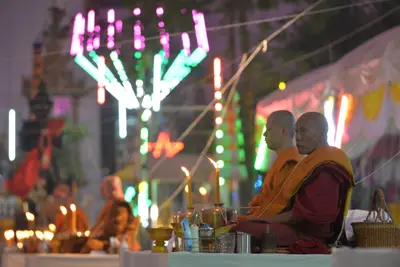 ประมวลภาพพิธีสวดนพเคราะห์ วัดจุฬามณี ปี ๒๕๖๑
