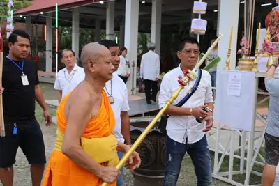 ประมวลภาพพิธีสวดนพเคราะห์ วัดจุฬามณี ปี ๒๕๖๑