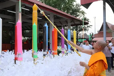 ประมวลภาพพิธีสวดนพเคราะห์ วัดจุฬามณี ปี ๒๕๖๑
