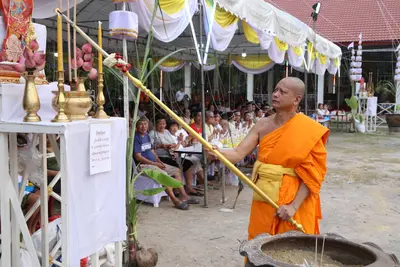 ประมวลภาพพิธีสวดนพเคราะห์ วัดจุฬามณี ปี ๒๕๖๑